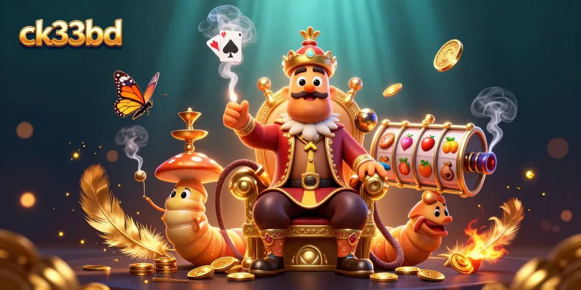 Engage with incredible gaming experiences at ck33bd, showcasing lively slots and jewel-toned visuals.