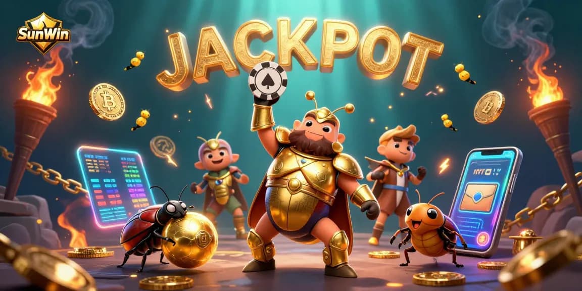 Spin at SunWin and win big with vibrant characters and stunning casino elements!