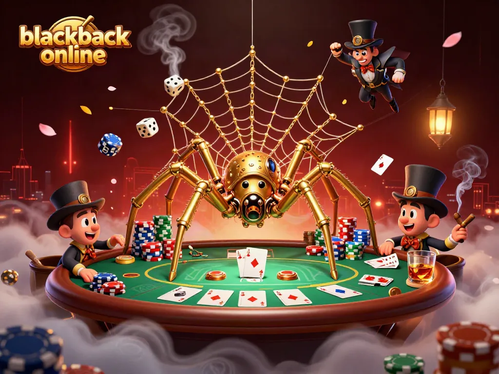 Juega blackjack online en un entorno vibrante con un elegante diseño de casino y elementos del juego