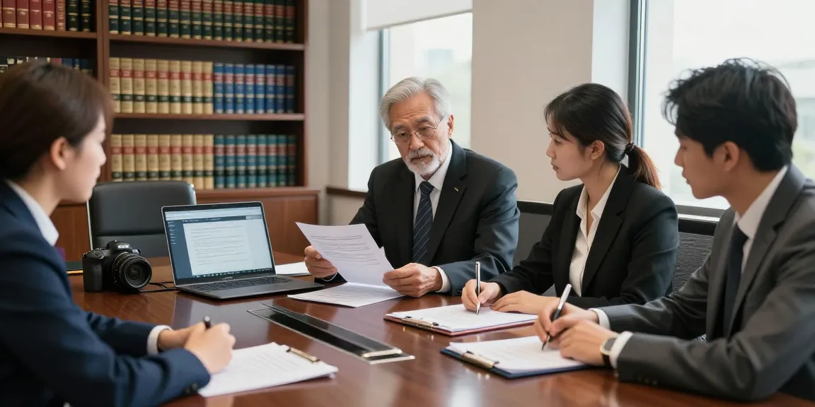 Legal team in discussion over case strategies, click to read about best practices.