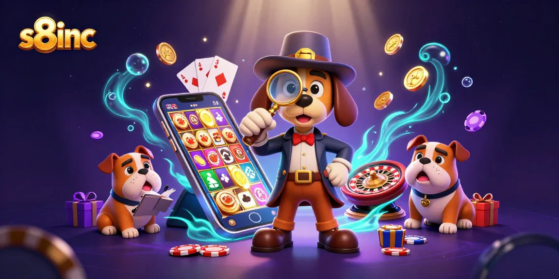 Join the s8inc adventure as a detective uncovers casino treasure with gaming clues.