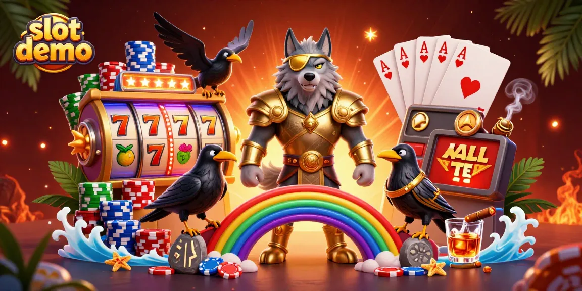 Slot demo menampilkan tampilan slot dengan simbol menarik dan karakter menarik dalam ilustrasi 3D.